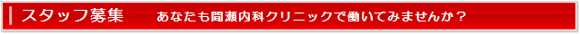 スタッフ募集